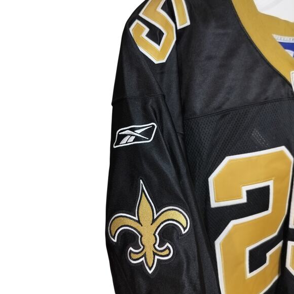 M881) Reebok On Field NFL New Orleans Saints Reggie Bush #25 Jersey Size 56 - Picture 3 of 8